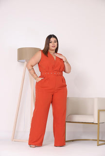 Macacão Regata Plus Size Feminino