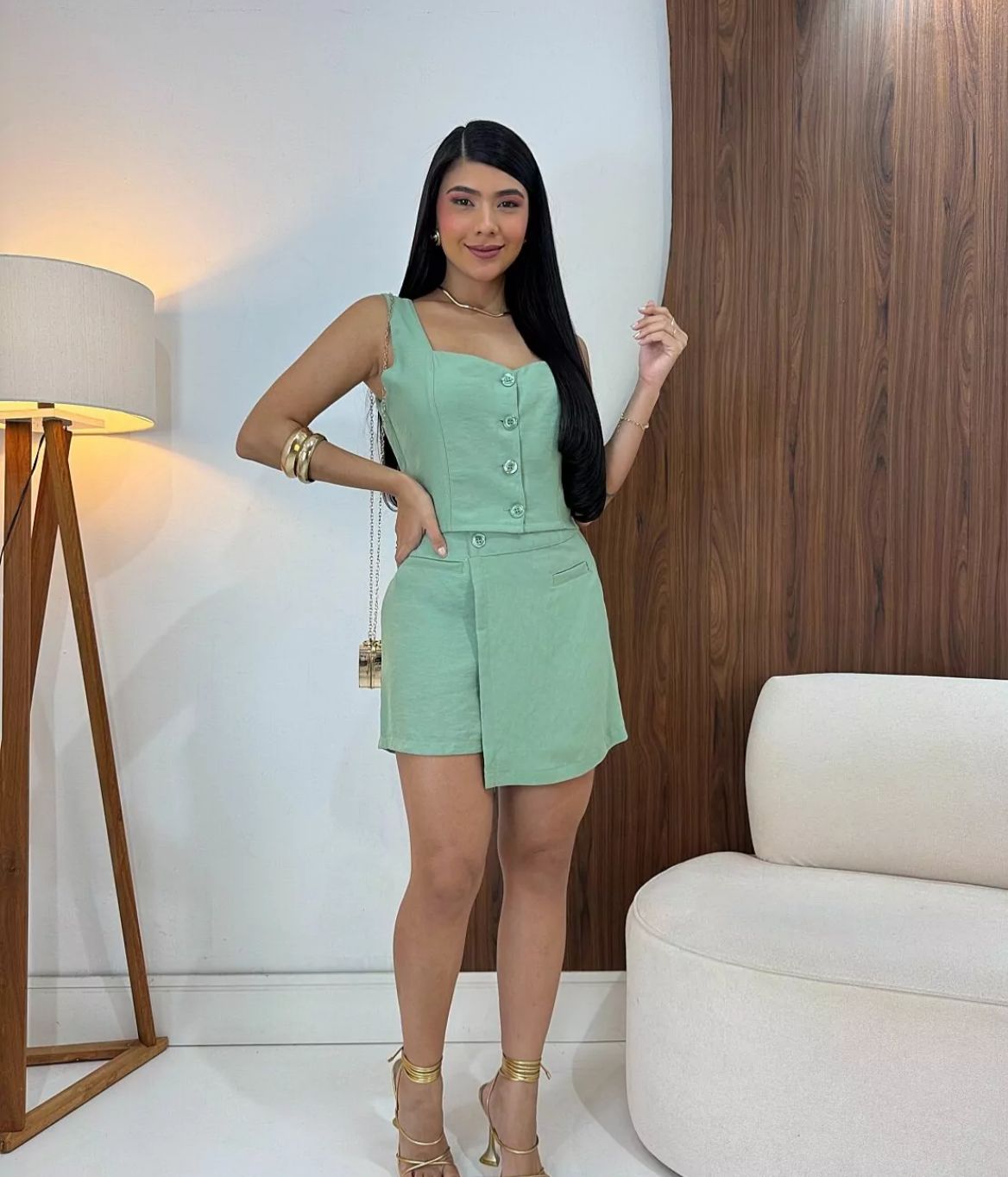 Conjunto Isabela alfaiataria feminino