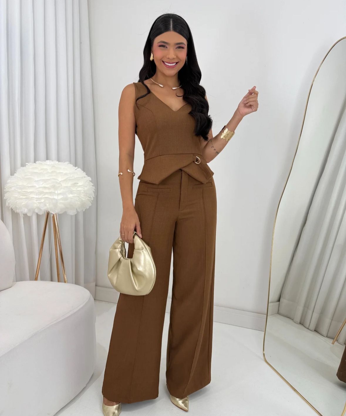 Conjunto Alfaiataria Flavia Feminino