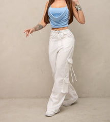 Calça Cargo Feminina