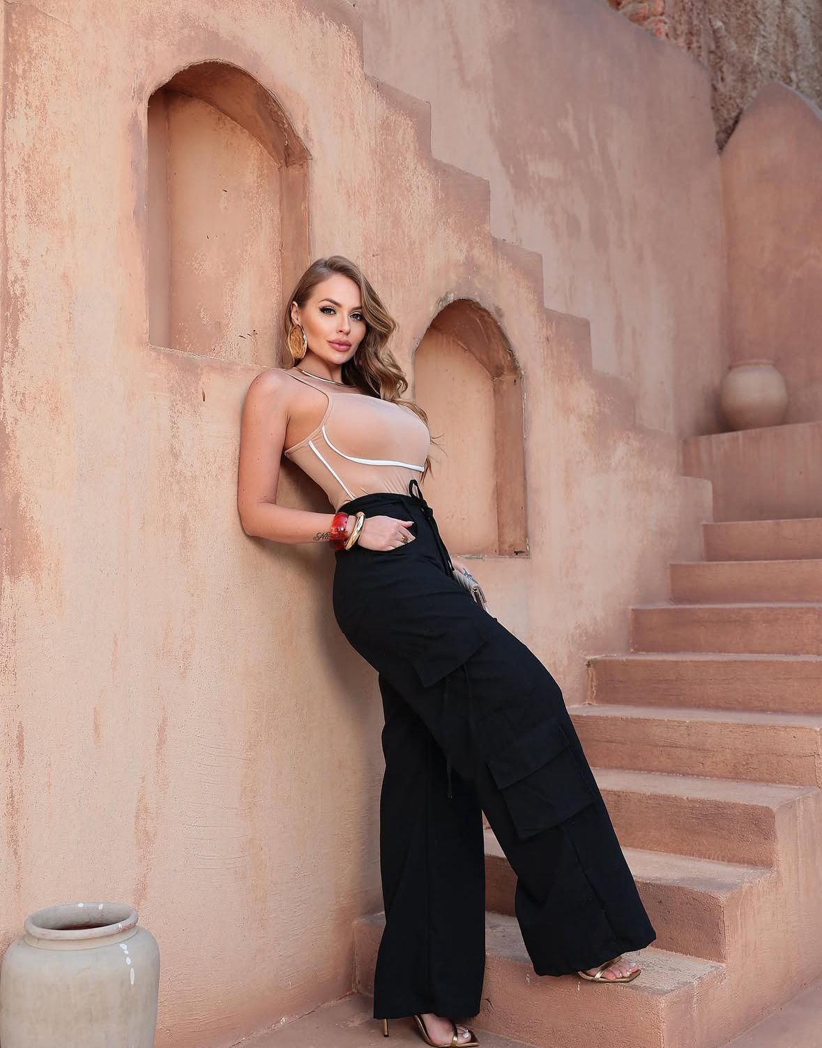 Calça Cargo Feminina