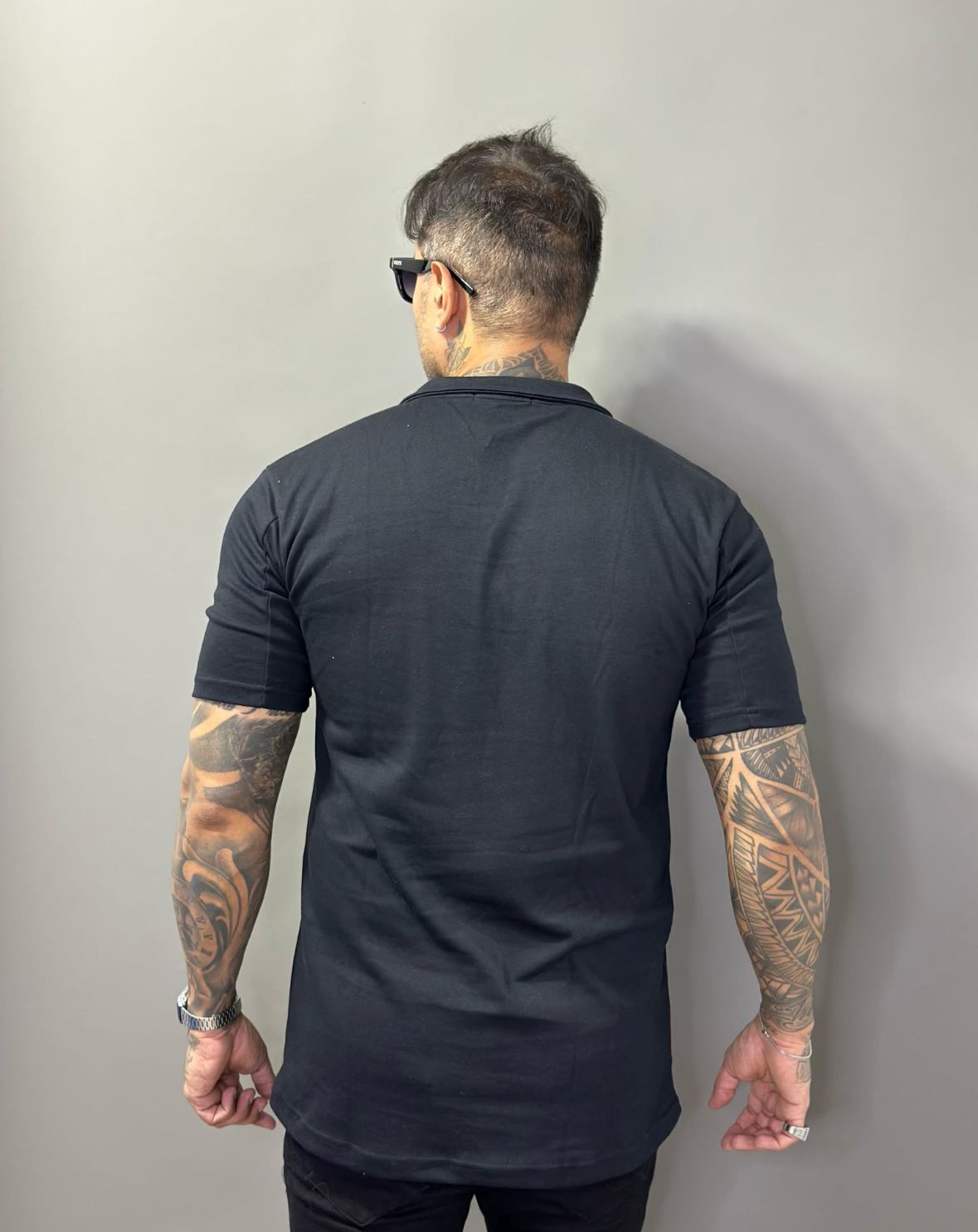 Camisa polo básica masculino