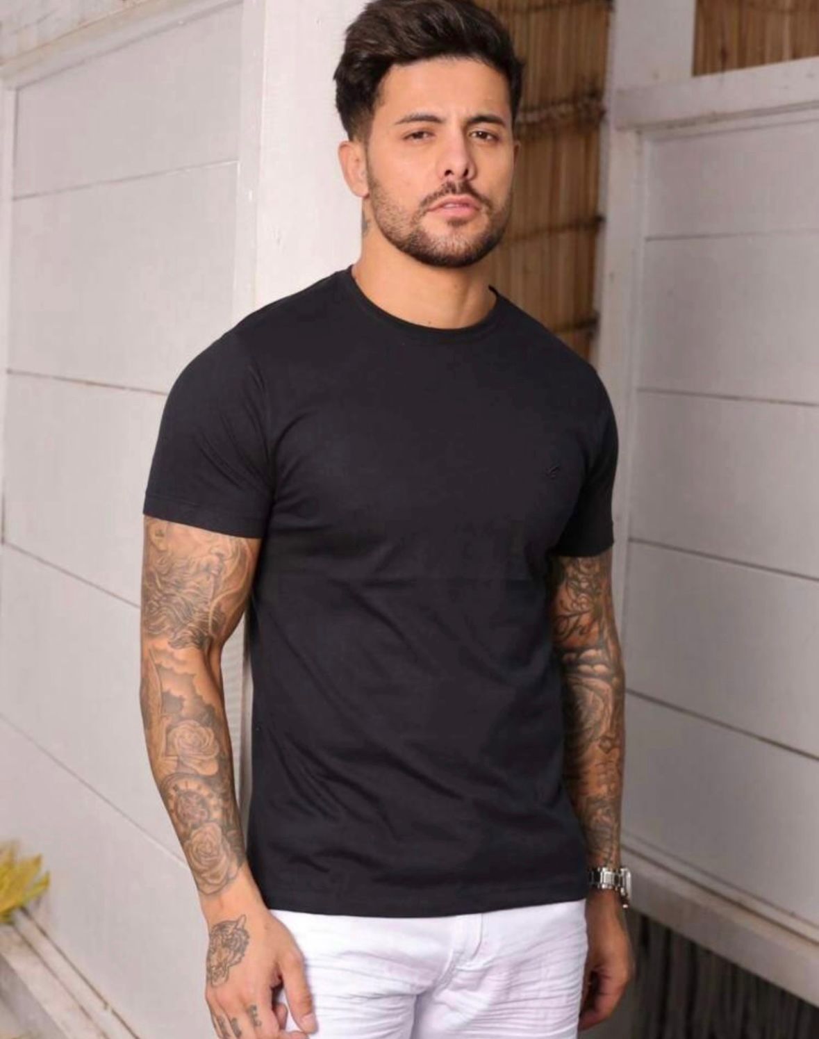 Camiseta manga curta Masculino